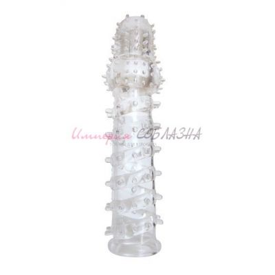 Насадка закрытая crystal sleeve с шипиками
