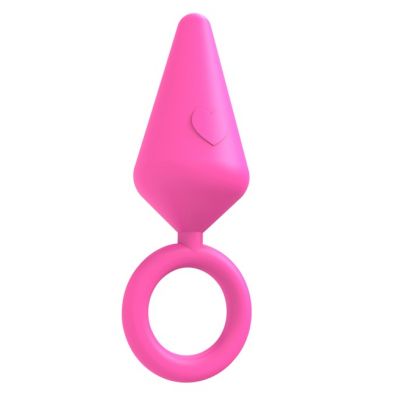 Втулка анальная candy plug l с колечком держателем