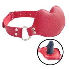 Кляп с пробкой в виде пениса для рта Кляп с пробкой в виде пениса для рта
